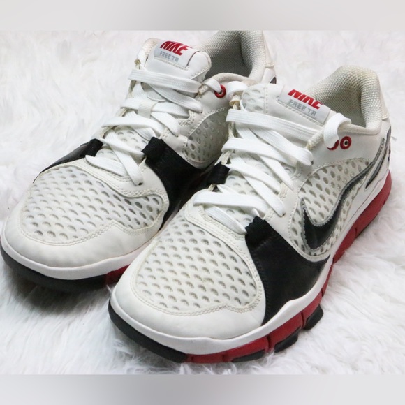 Nike Free TR Flywire White Black Red Training Shoes Mens Size 8 Athletic Gym main image 6